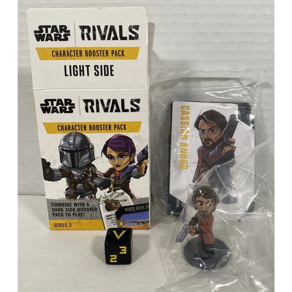 STAR WARS RIVALS Funko Series 2 Character Booster Pack Cassian Andor Figure - Picture 2 of 7